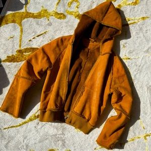 🤩🥰Beautiful Vintage UGG Suede & Fur Jacket 🤩💞